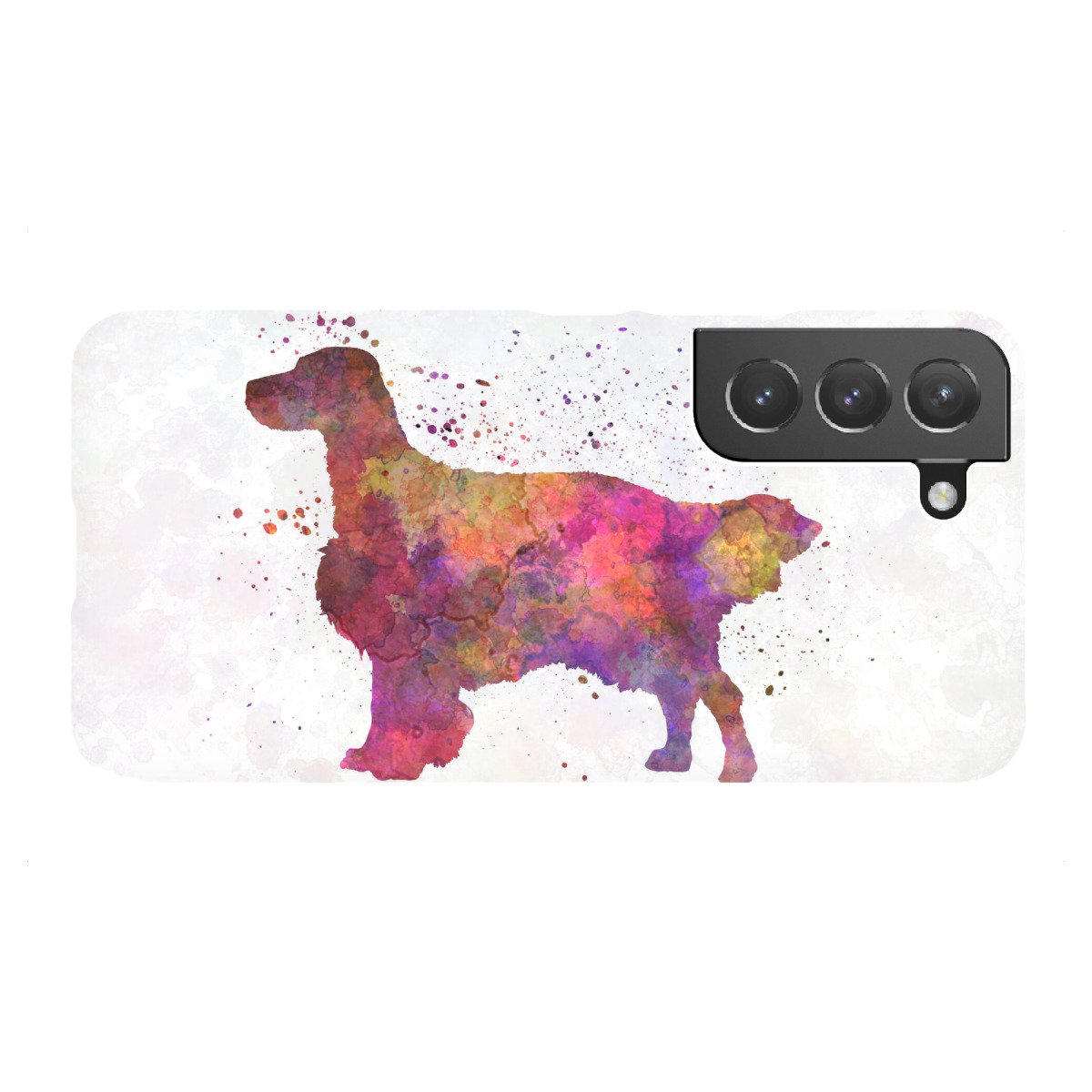 "English Setter in watercolor"für Samsung Galaxy - Premium-Case Handyhülle artboxONE