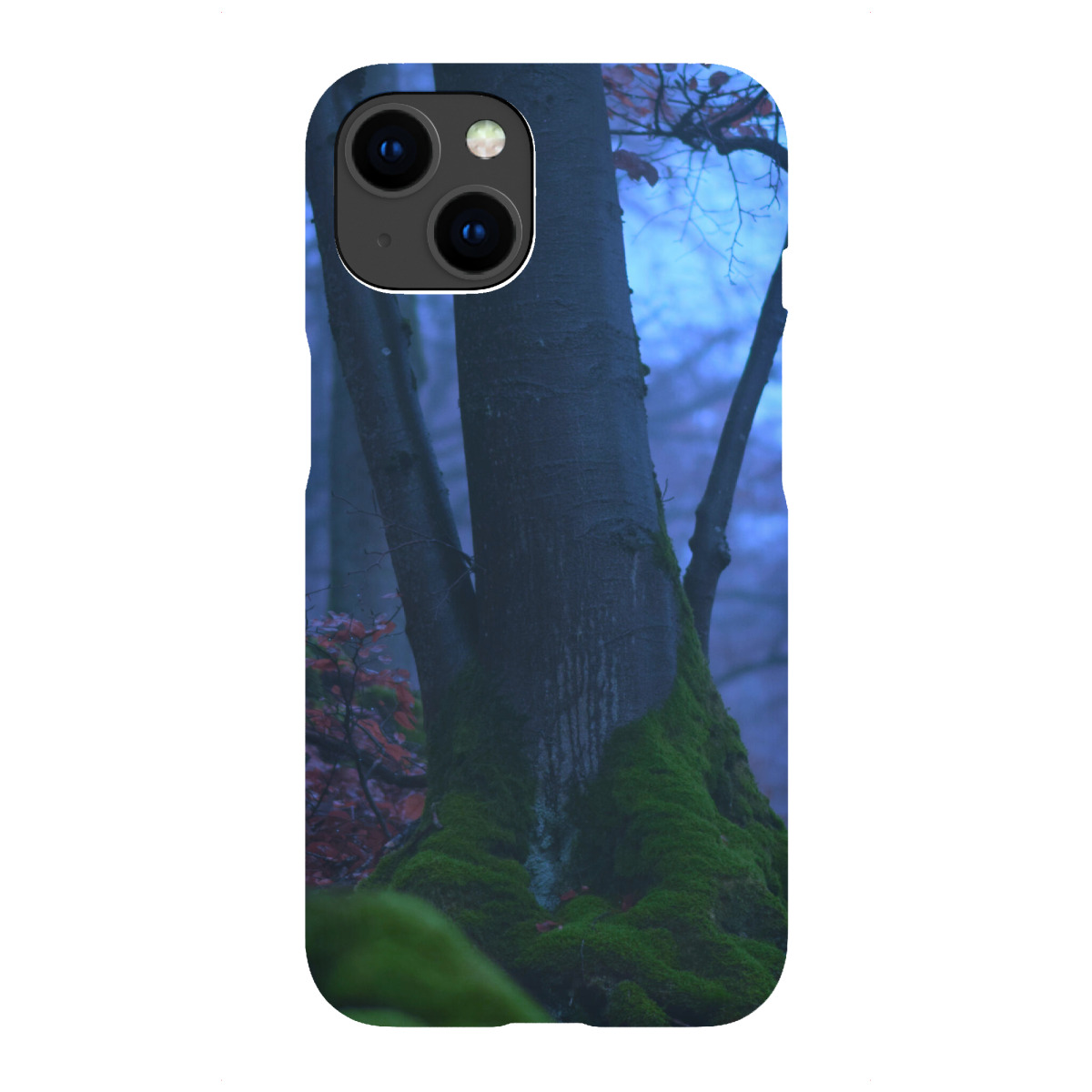 iPhone "Mystischer Wald im Nebel" Premium-Case Handyhülle artboxONE
