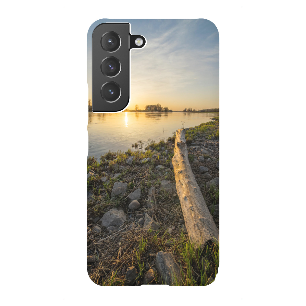 "Sonnenuntergang in Dresden"für Samsung Galaxy - Premium-Case Handyhülle artboxONE
