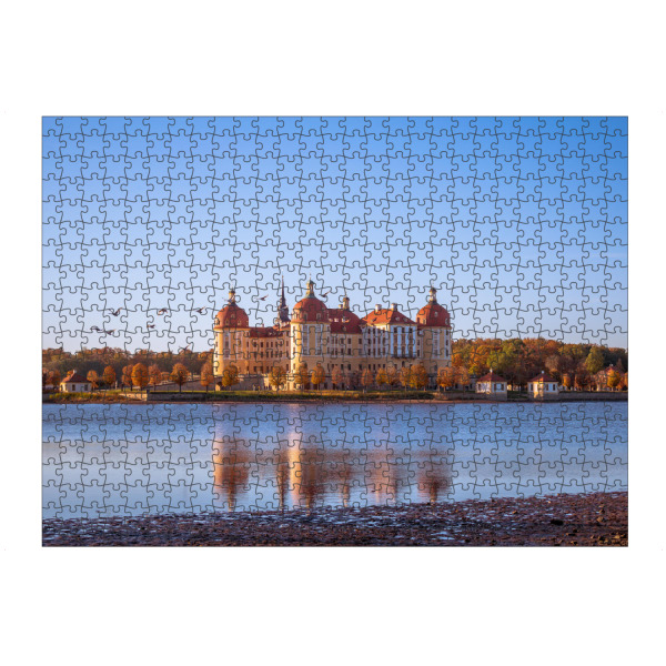 artboxONE Puzzle "Herbststimmung in Moritzburg" artboxONE - Städte,Natur,Architektur