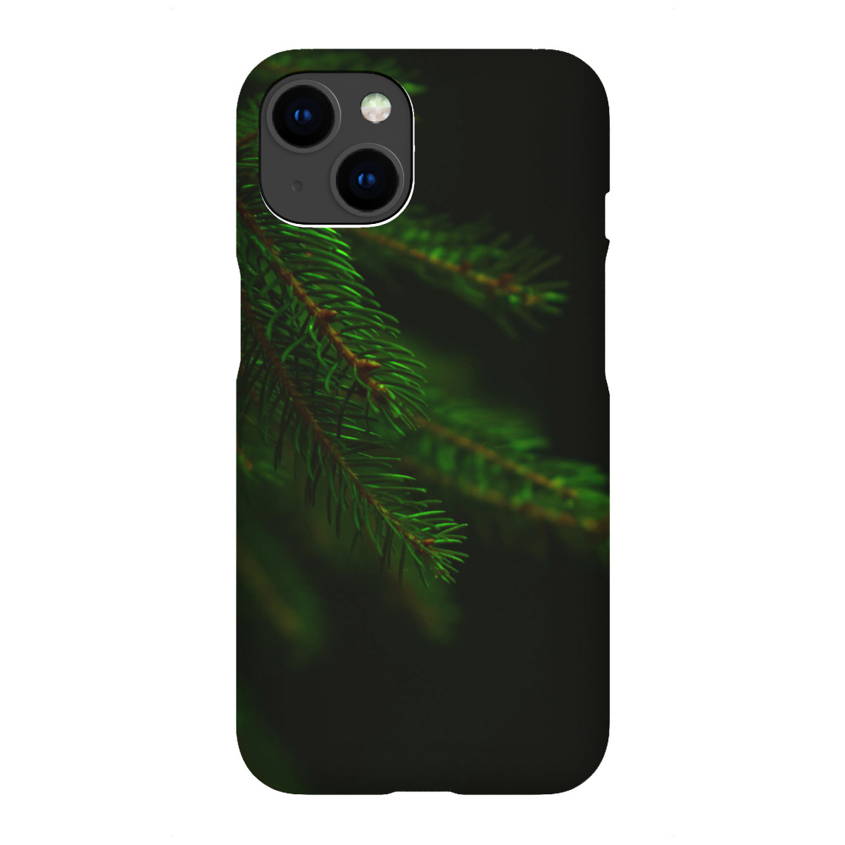 "Grüne Tannenzweige"für iPhone - Premium-Case Handyhülle artboxONE