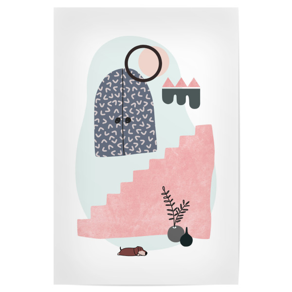 Poster "Moroccan Medina Still LIfe" artboxONE - Abstrakt,Geometrie,Reise / Afrika