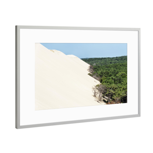 Poster mit Rahmen Silber "The Dune" artboxONE - Natur,Reise,Reise / Strand und Meer,Reise / Länder