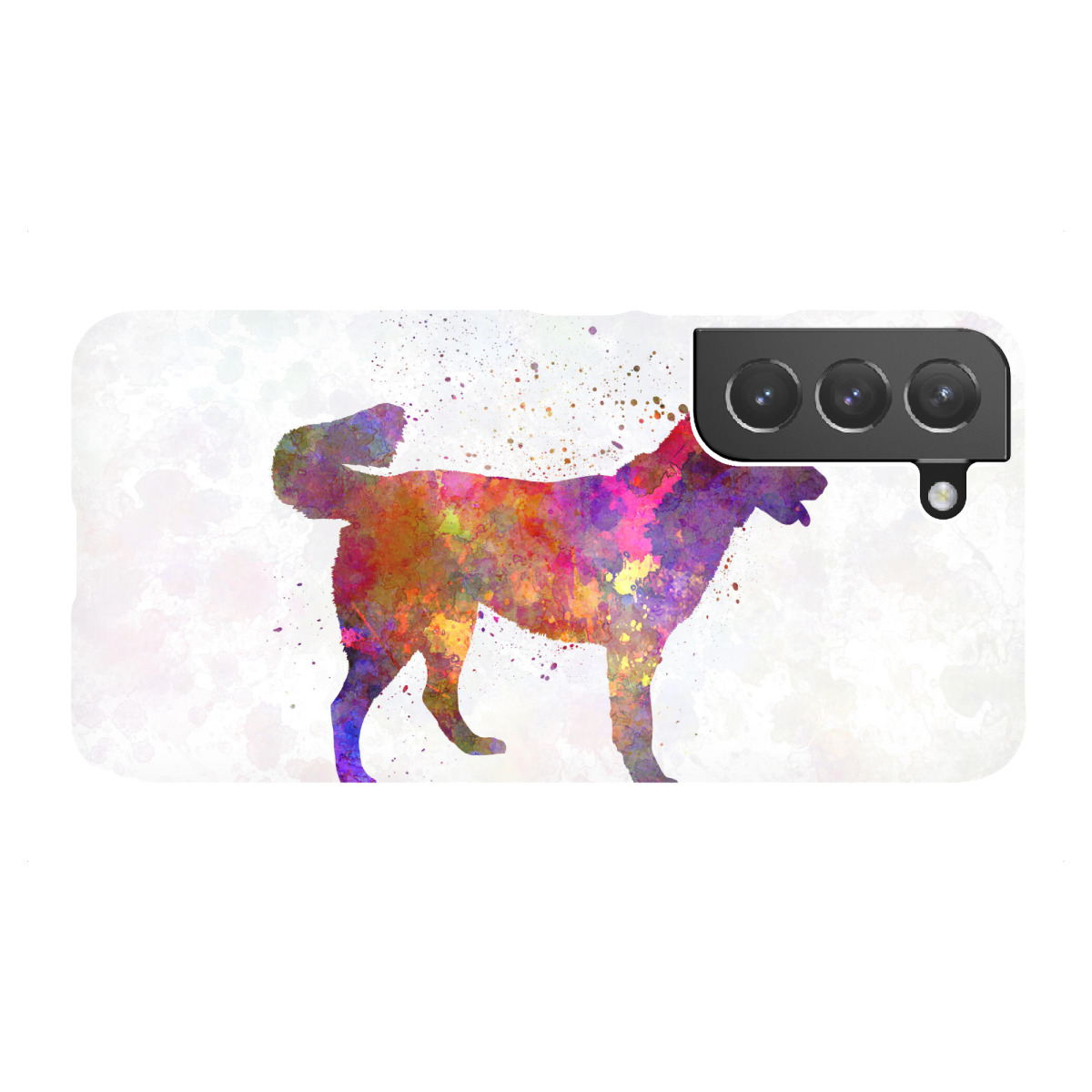 Samsung Galaxy "East Siberian Laika in watercolor" Premium-Case Handyhülle artboxONE