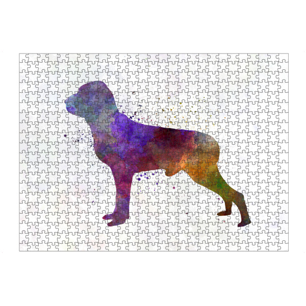 Puzzle Ravensburger "Italian Pointer in watercolor" artboxONE - Tiere,Abstrakt