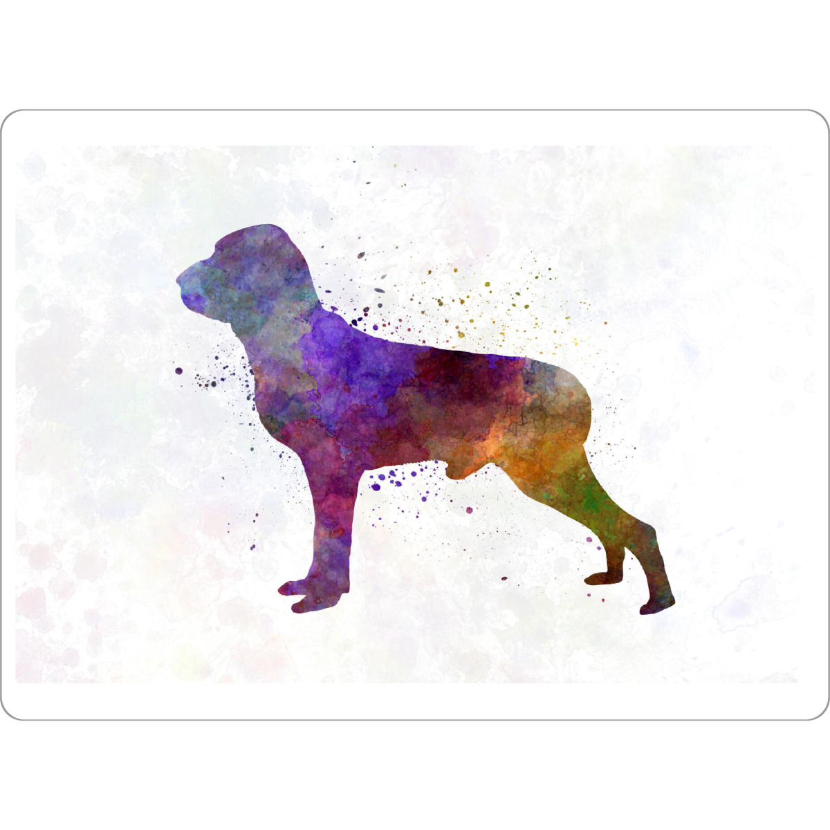 Tischset "Italian Pointer in watercolor" artboxONE - Tiere,Abstrakt - Dog,Dogs,Pet,Animal,Mammal,Watercolor,Dog poster,Illustration,Abstract