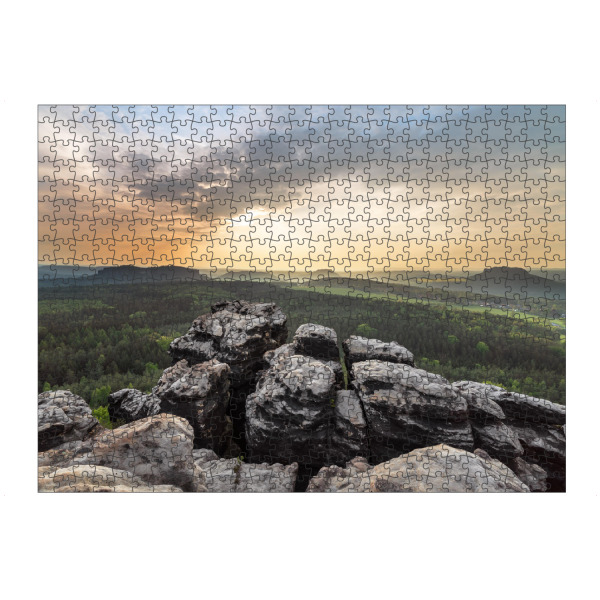 artboxONE Puzzle "Panoramablick" artboxONE - Natur,Reise