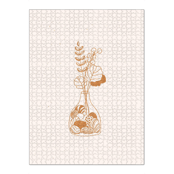 Puzzle Ravensburger "Floral art style icon vase" artboxONE - Floral