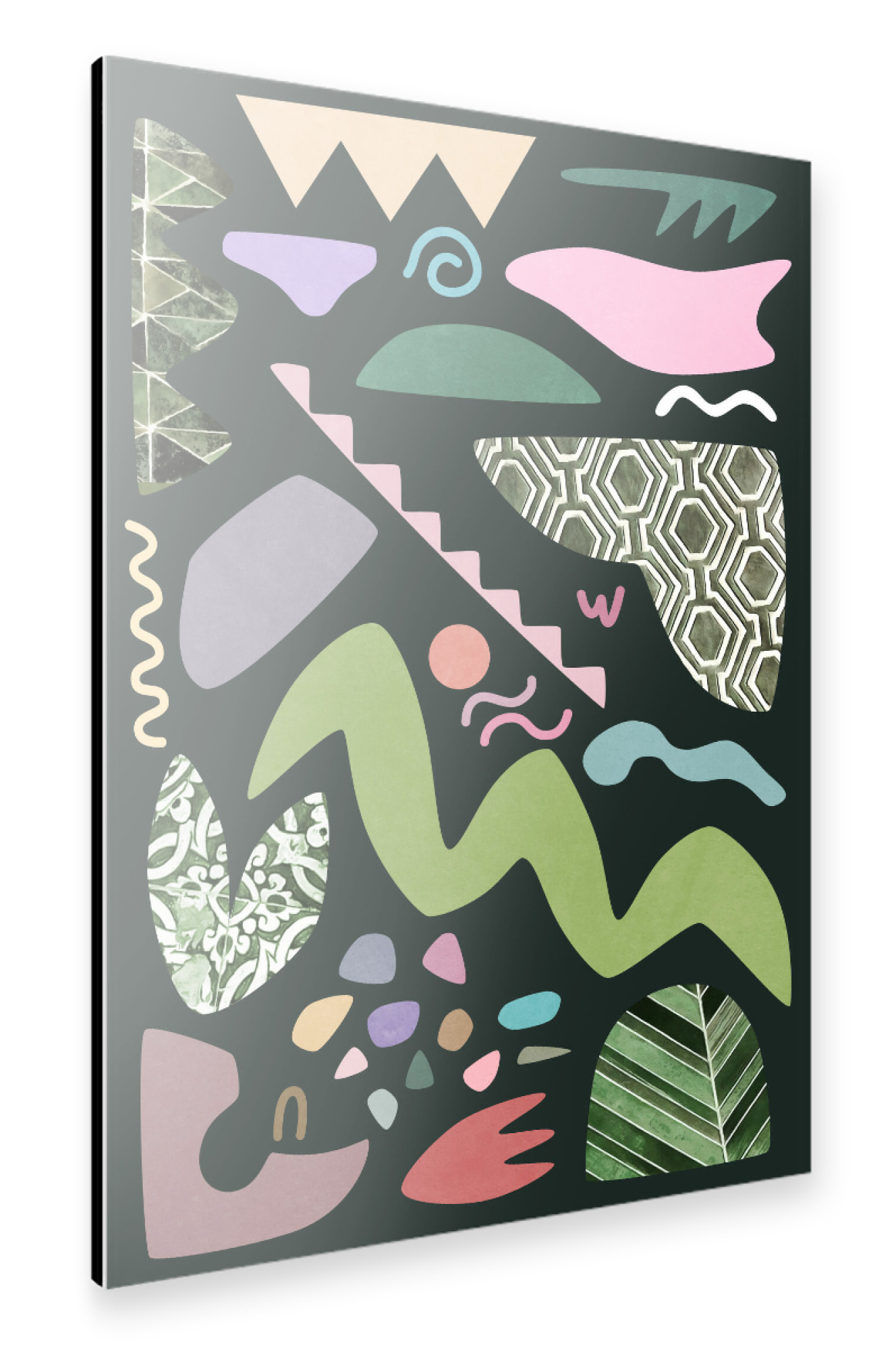 Alu-Dibond "At the Villa" 30x20 cm artboxONE