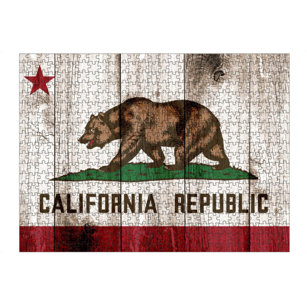 artboxONE Puzzle "Californian vintage Flag" artboxONE - Reise,Tiere,Reise / Länder