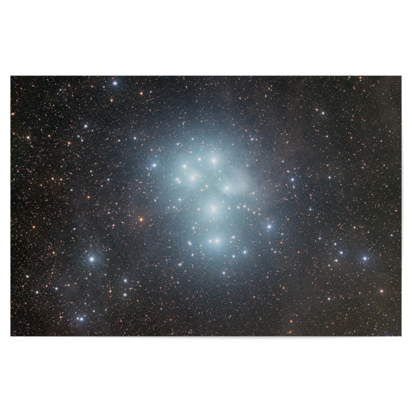 Poster "The Plejades - Das Siebengestirn" artboxONE - Galaxy