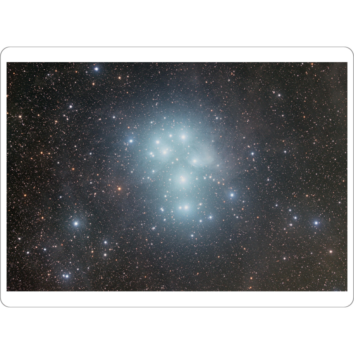 Tischset "The Plejades - Das Siebengestirn" artboxONE - Galaxy