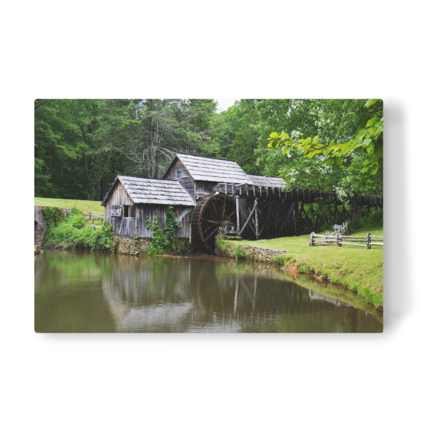 Leinwandbild "Historische Mühle, Blue Ridge" artboxONE - Reise,Reise / Länder