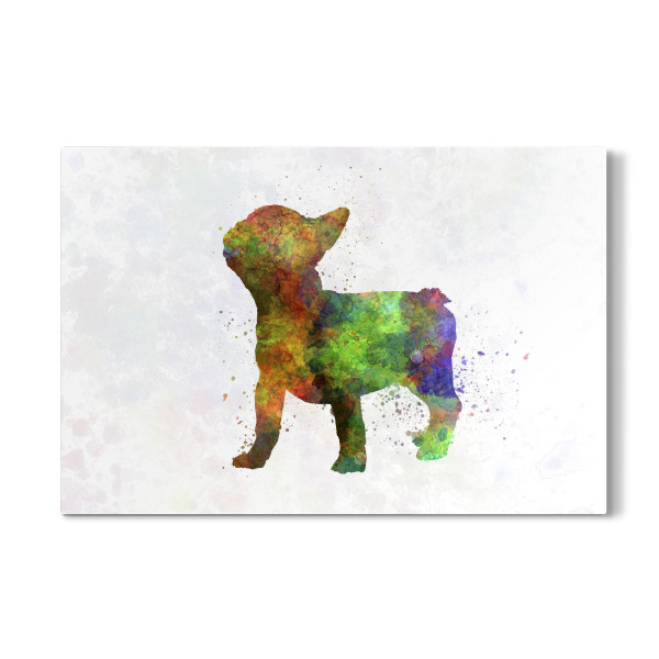 Galerie-Print "French Bulldog in watercolor" 30x20 cm artboxONE