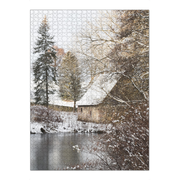 Puzzle Ravensburger "Winter Zeit" artboxONE - Natur,Floral,Weihnachten