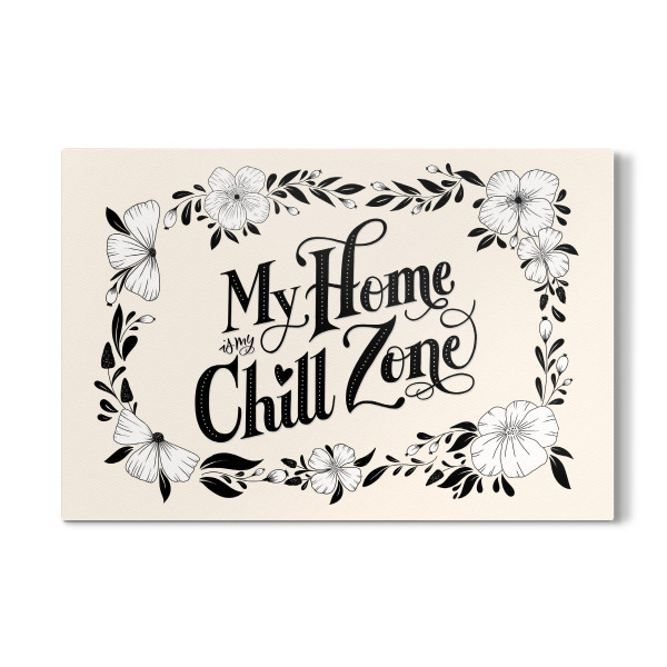 Galerie-Print "Zuhause ist meine Chill-Out Area" 30x20 cm artboxONE