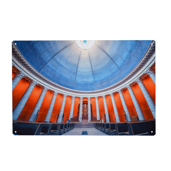 Holzbild "St. Ludwig Church" artboxONE - Städte,Reise,Architektur,Reise / Länder,Städte / Weitere