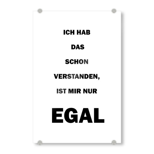 Ist mir nur egal