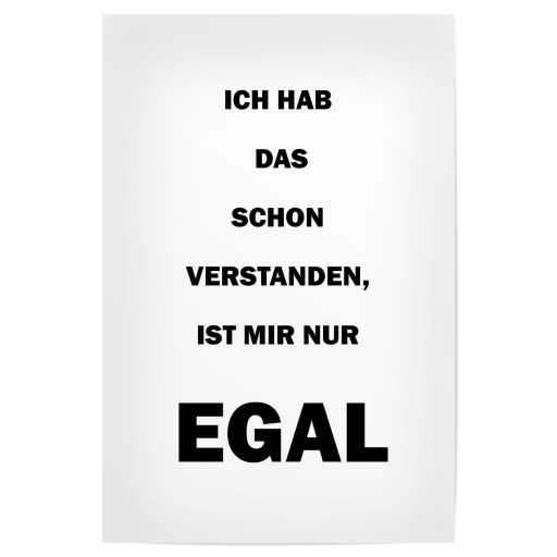 Ist mir nur egal