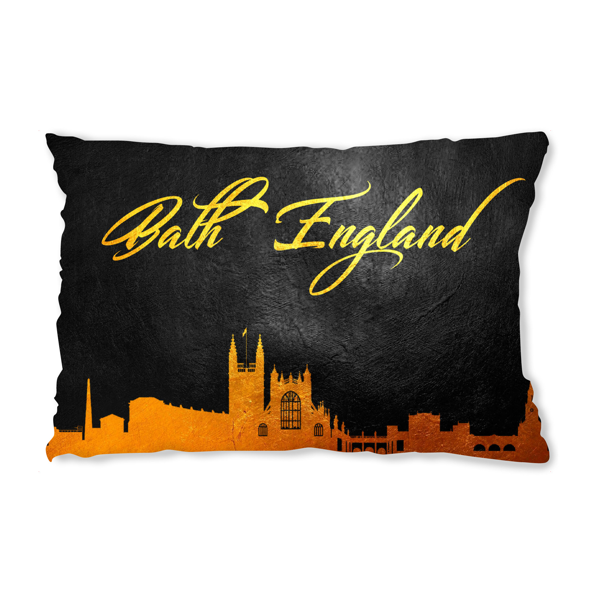 Design-Kissen "Bath England Gold Skyline" artboxONE - Städte - Gold,Bath,England,Skyline - Bild gold