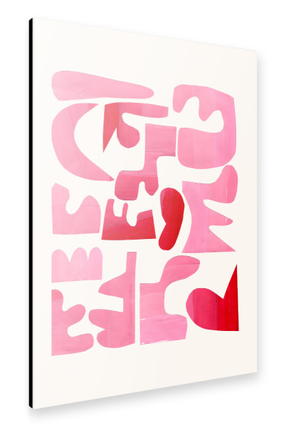 Alu-Dibond "Ejaaz Haniff - Pink Kiss" 30x20 cm artboxONE