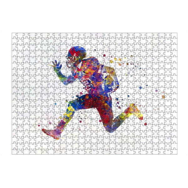 artboxONE Puzzle "Multicolor american football-d" artboxONE - Abstrakt,Sport,Sport / Fußball