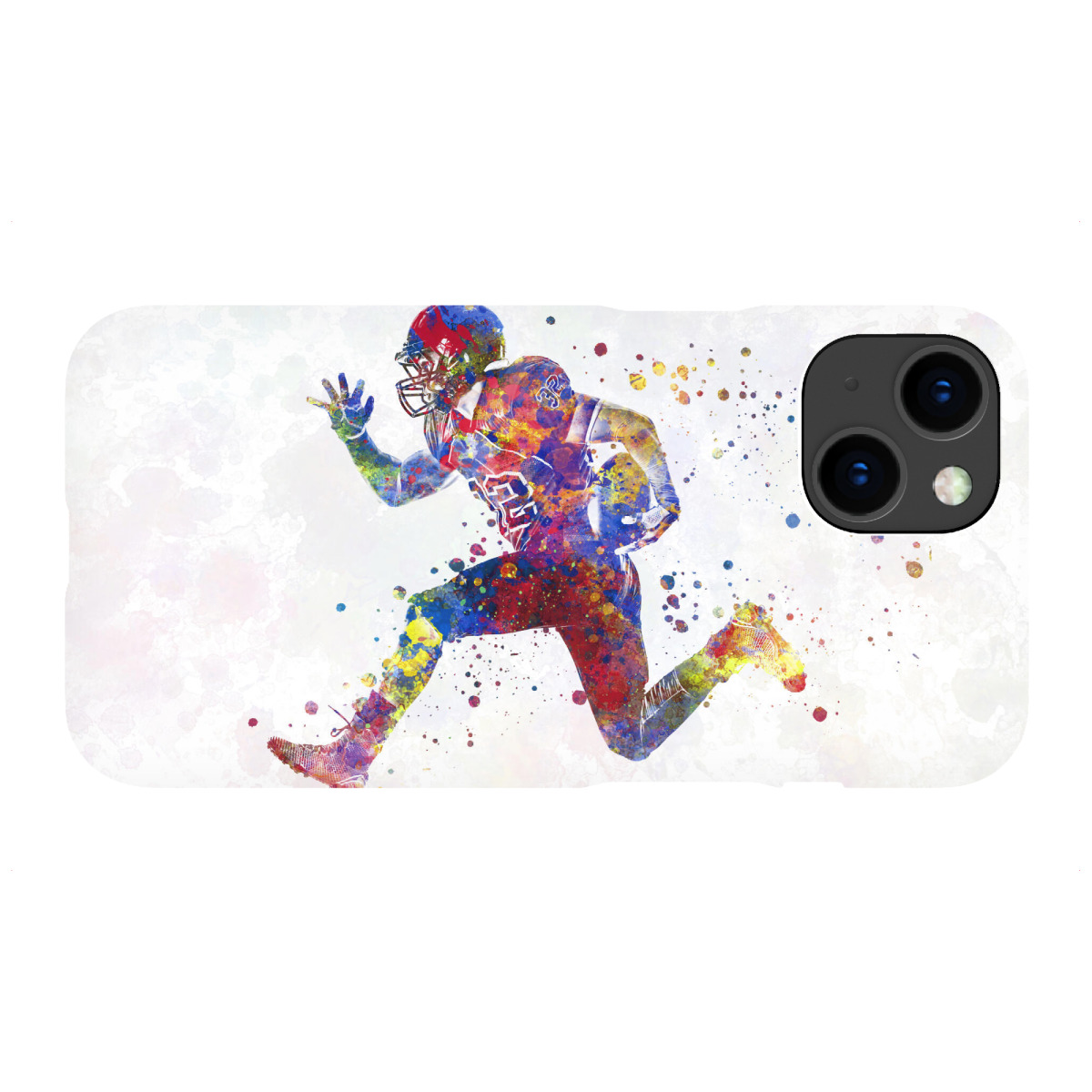 "Multicolor american football-d"für iPhone - Premium-Case Handyhülle artboxONE
