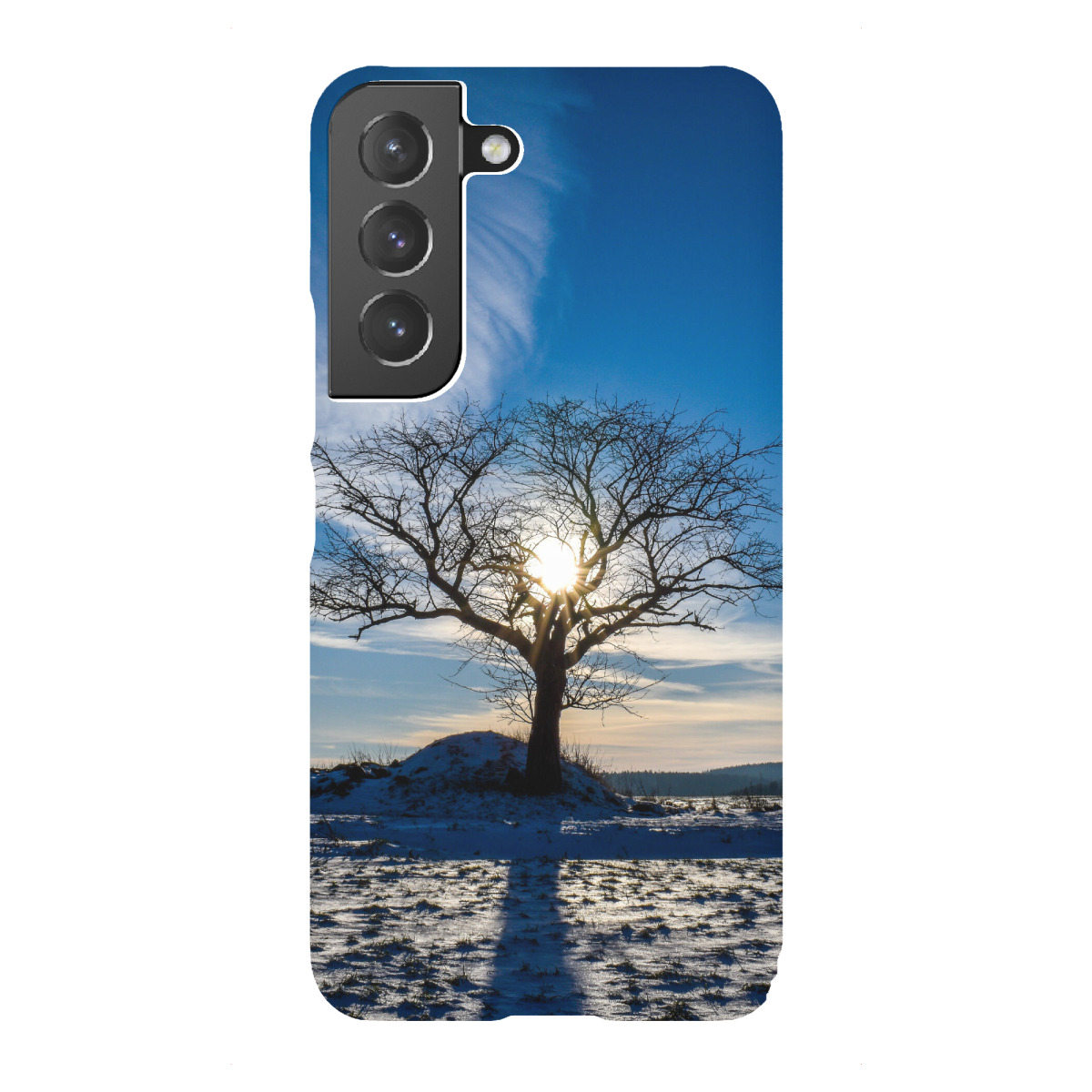 "Baum im Winter"für Samsung Galaxy - Premium-Case Handyhülle artboxONE