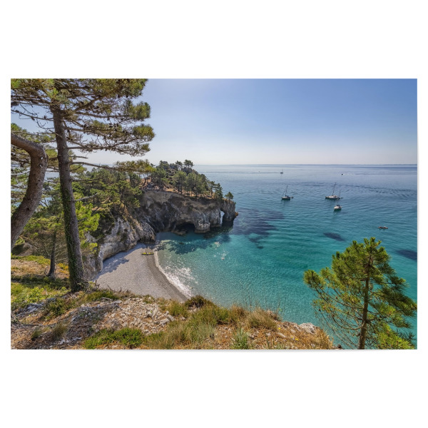 Poster "L'Ile Vierge" artboxONE - Natur,Reise,Reise / Strand und Meer,Reise / Länder