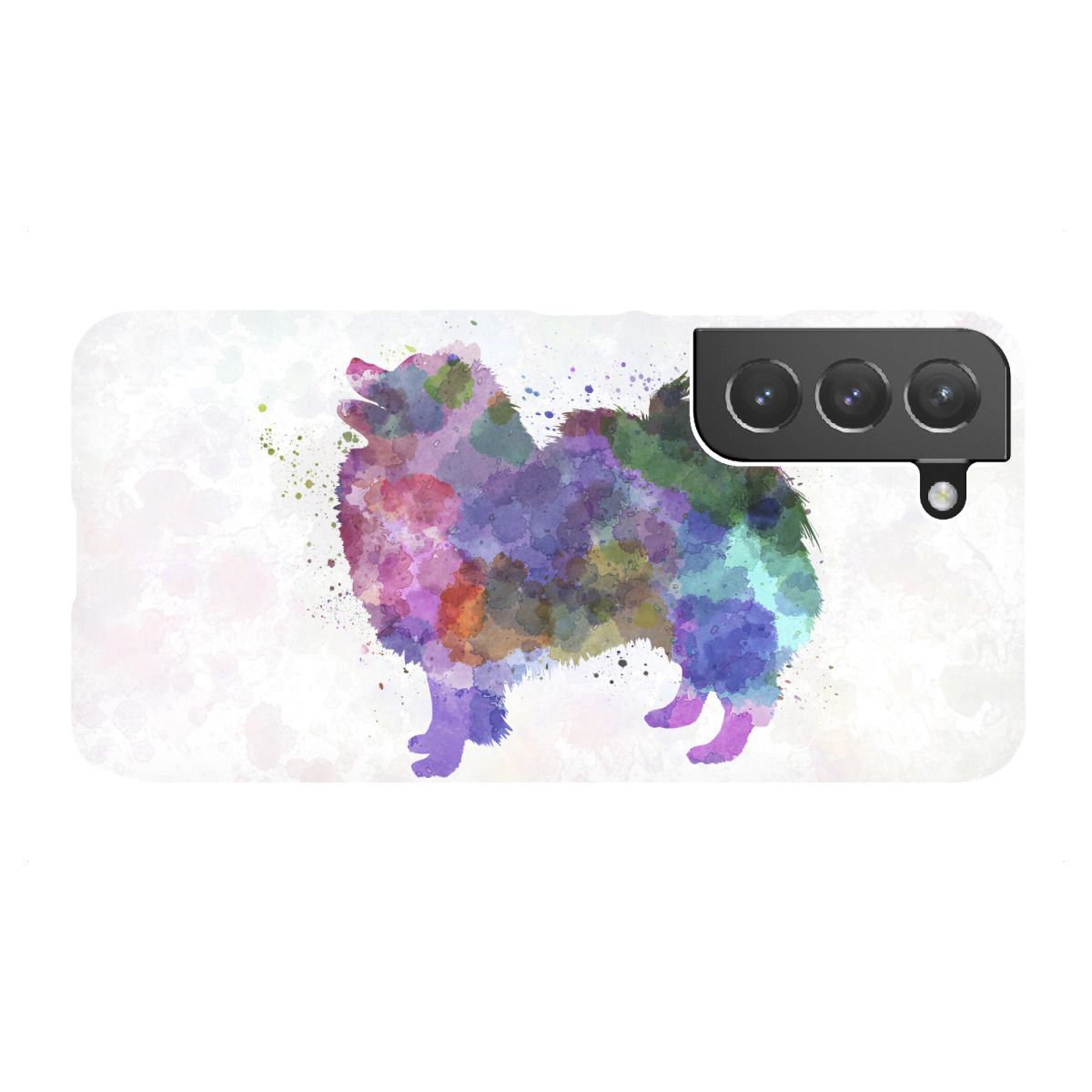 "German Spitz in watercolor"für Samsung Galaxy - Premium-Case Handyhülle artboxONE