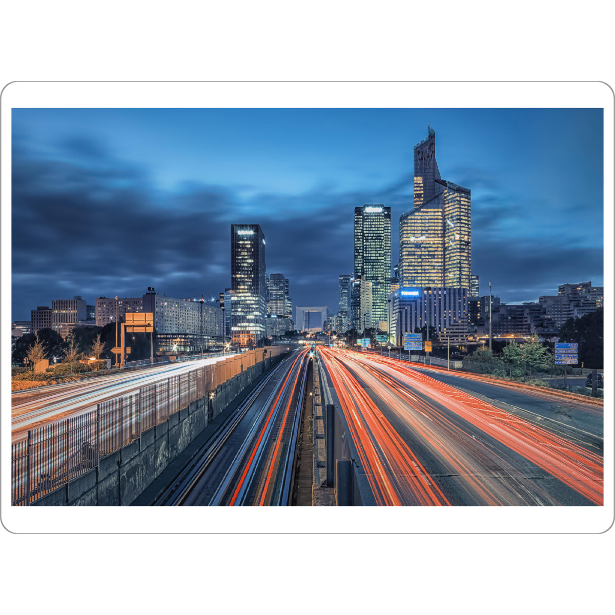 Tischset "Modern Paris" artboxONE - Städte,Reise,Architektur,Städte / Paris,Reise / Länder