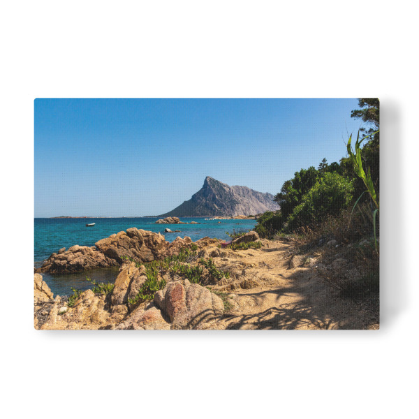 Leinwandbild "Küste Sardinies" artboxONE - Natur,Floral,Reise / Strand und Meer