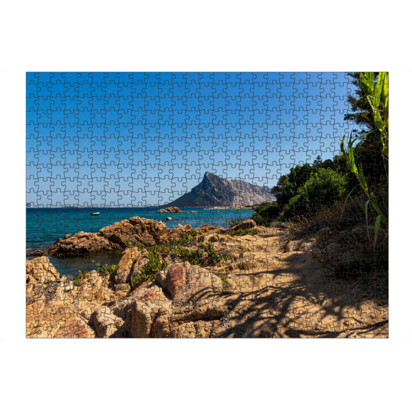 Puzzle Ravensburger "Küste Sardinies" artboxONE - Natur,Floral,Reise / Strand und Meer