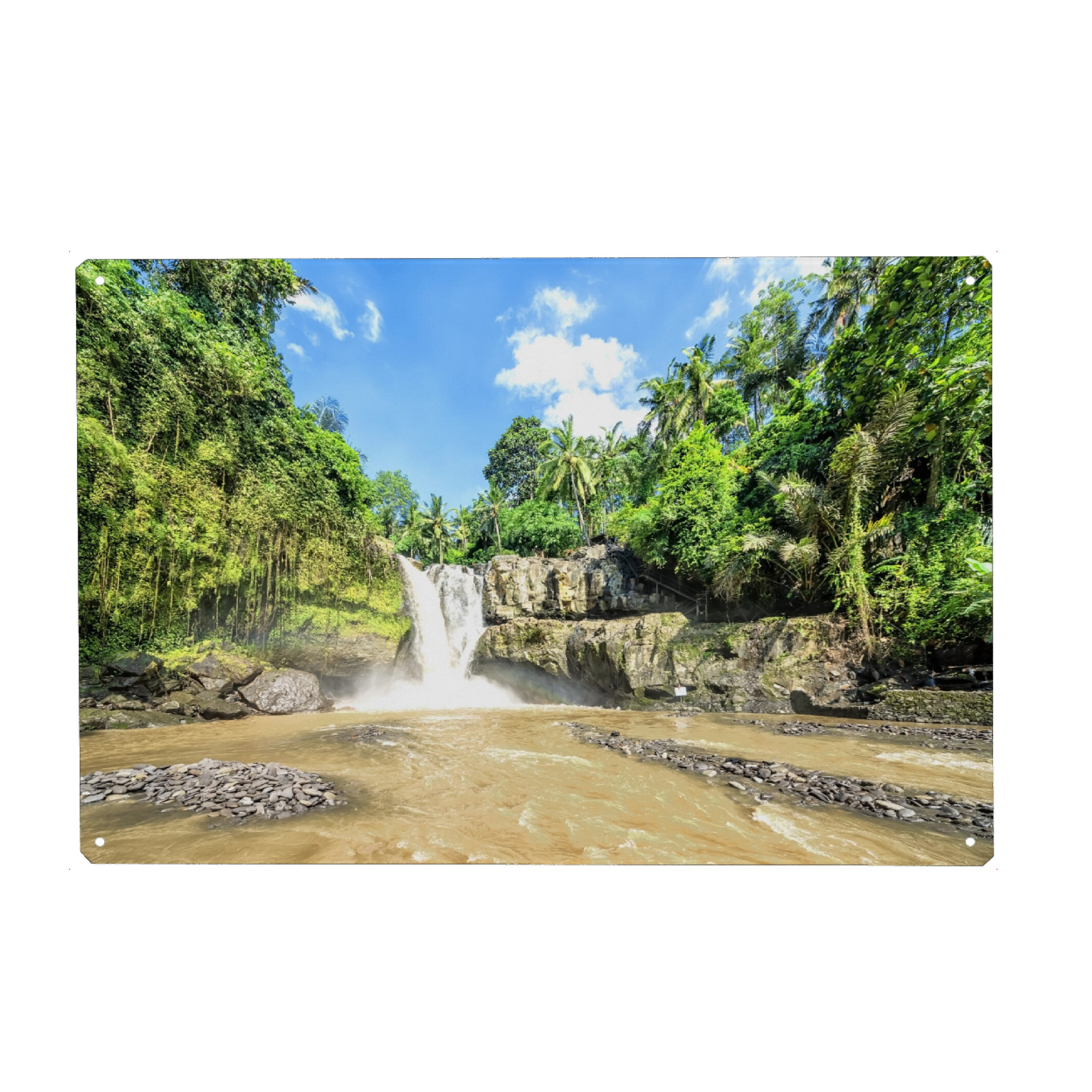 Metall Poster "Tropical Landscape" artboxONE - Natur,Reise,Reise / Asien,Reise / Länder