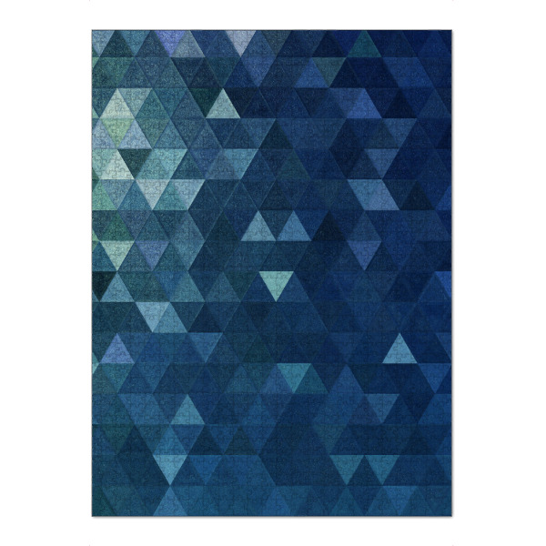 Puzzle Ravensburger "Mosaic blue dark and light" artboxONE - Abstrakt,Geometrie