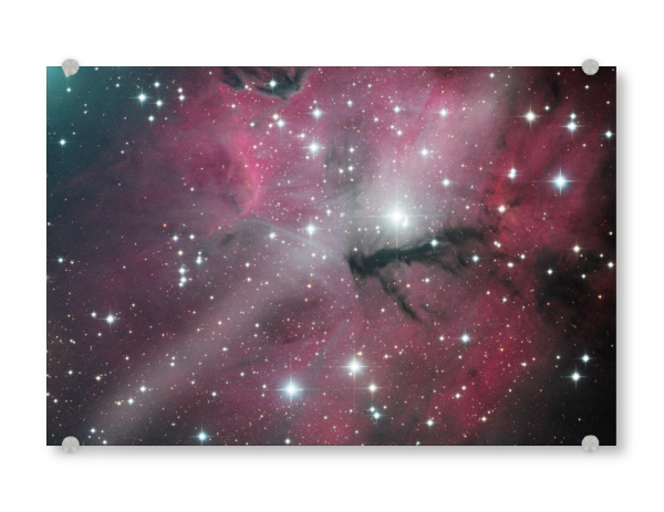 Acrylglasbild "Gum-Nebel" artboxONE - Galaxy - Universum,Astro,Astronolie,Sterne,Nebel,Deepsky,Weltall,Weltraum,Space,Universe,Kosmos,Astronomy