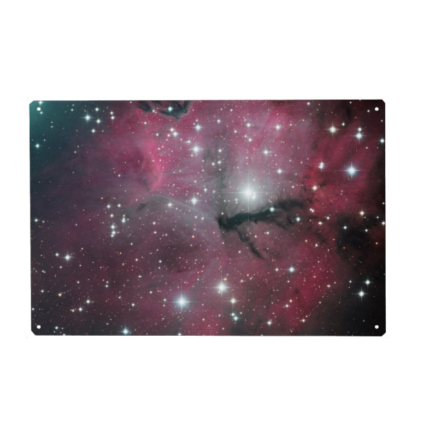 Metall Poster "Gum-Nebel" artboxONE - Galaxy - Universum,Astro,Astronolie,Sterne,Nebel,Deepsky,Weltall,Weltraum,Space,Universe,Kosmos,Astronomy