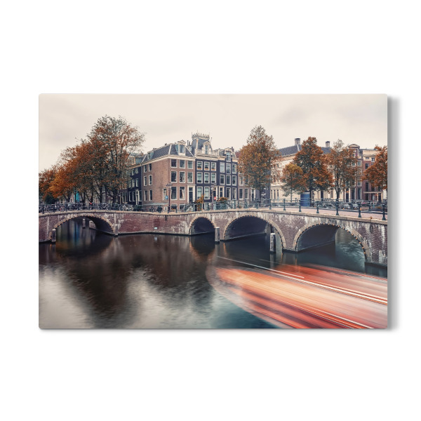Galerie-Print "Trail Light In Amsterdam" 30x20 cm artboxONE