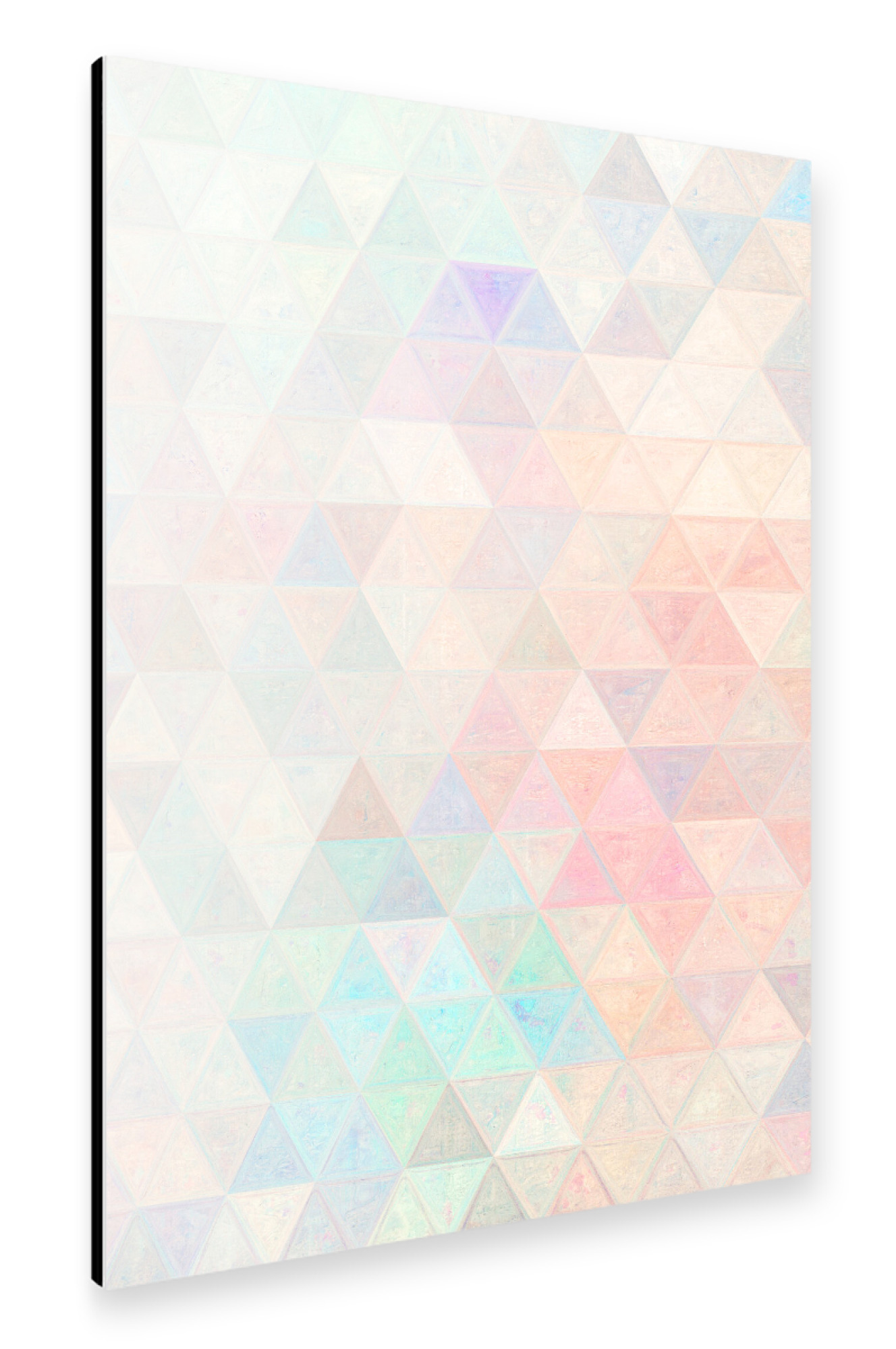 Alu-Dibond "Mosaic pastel light" 30x20 cm artboxONE