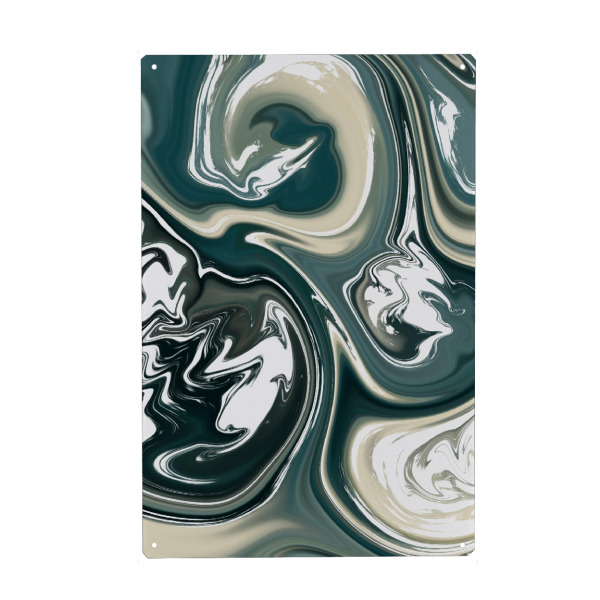 Holzbild "Gold Green Paper" artboxONE - Abstrakt,Fashion,Marmor,Festivals,Galaxy
