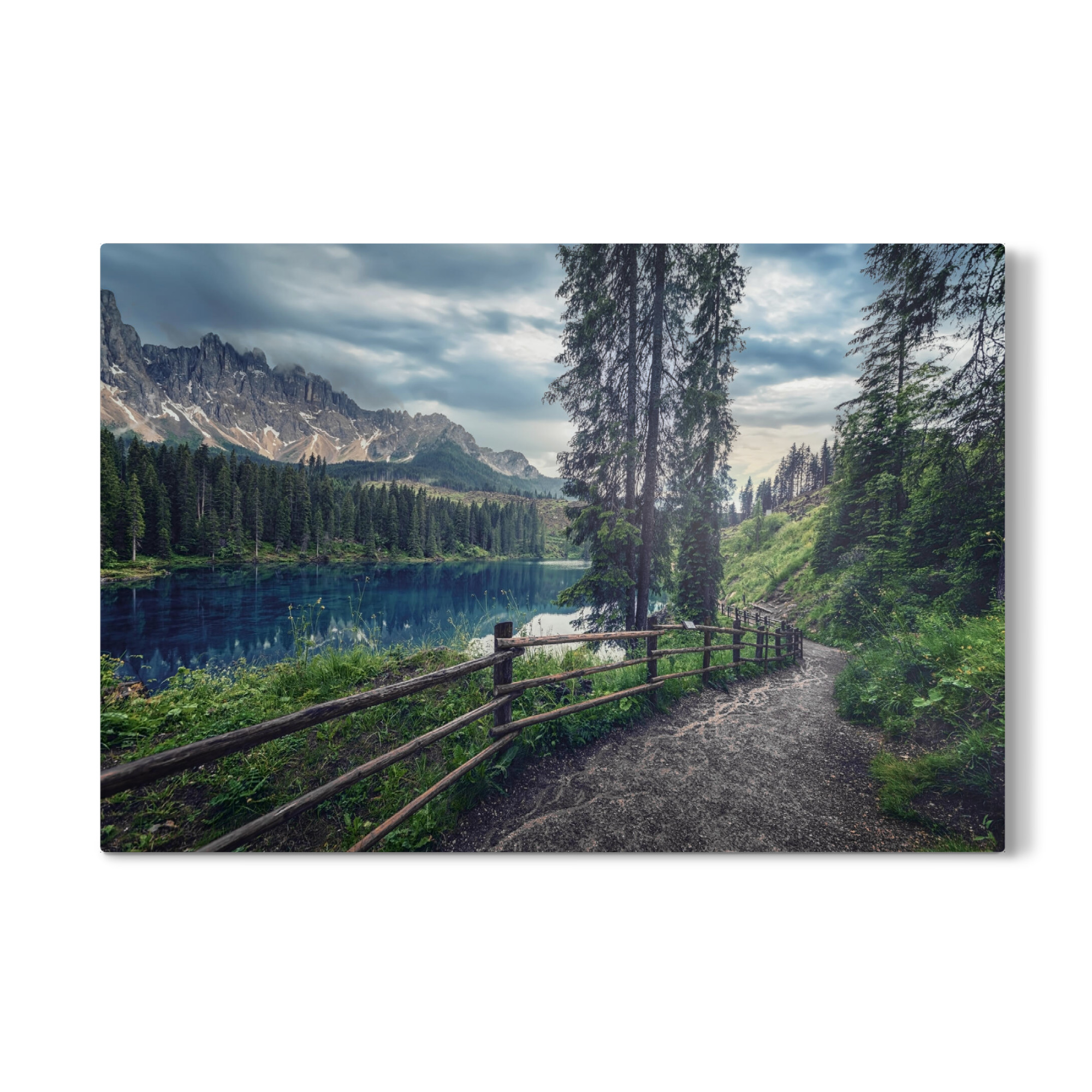 Galerie-Print "Evening In Carezza" 75x50 cm artboxONE