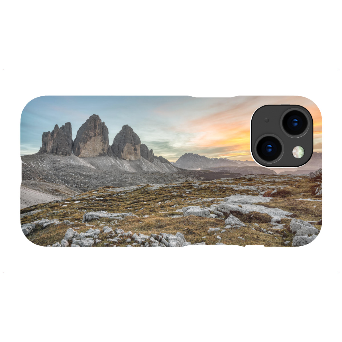 "Drei Zinnen in Südtirol"für iPhone - Premium-Case Handyhülle artboxONE