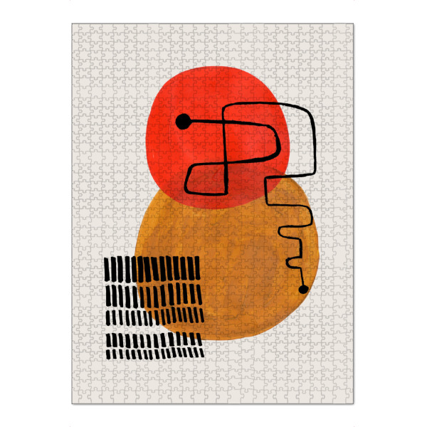 Puzzle Ravensburger "Ejaaz Haniff - Soundwaves" artboxONE - Abstrakt,Geometrie