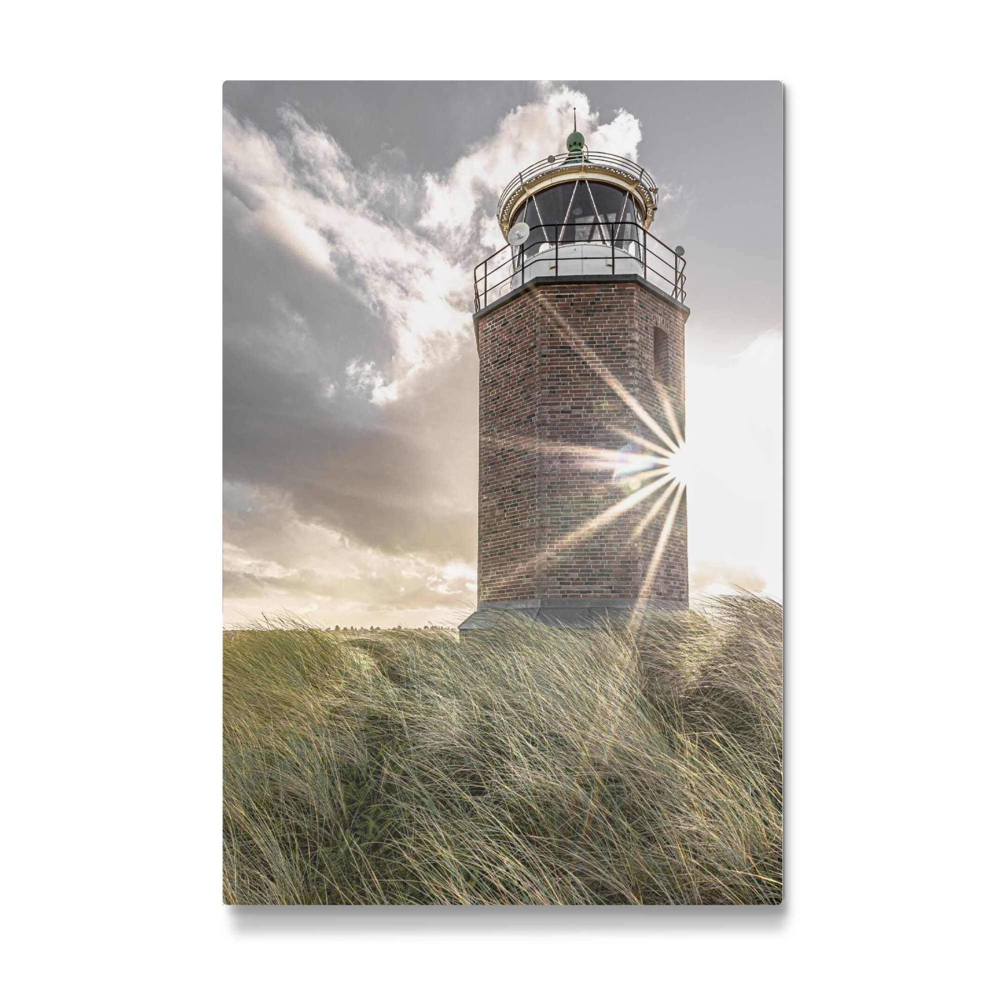 Galerie-Print "Quermarkenfeuer im Gegenlicht" 75x50 cm artboxONE