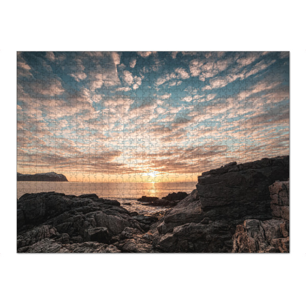Puzzle Ravensburger "Lofoten Sunset" artboxONE - Natur