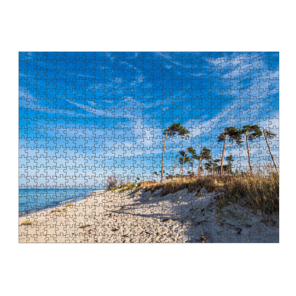 Puzzle Ravensburger "Strand, Bäume, Meer" artboxONE - Natur,Reise,Reise / Strand und Meer