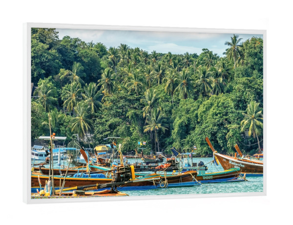 Poster mit weißem Rahmen "Rawai" artboxONE - Natur,Reise,Reise / Strand und Meer,Reise / Asien,Reise / Länder