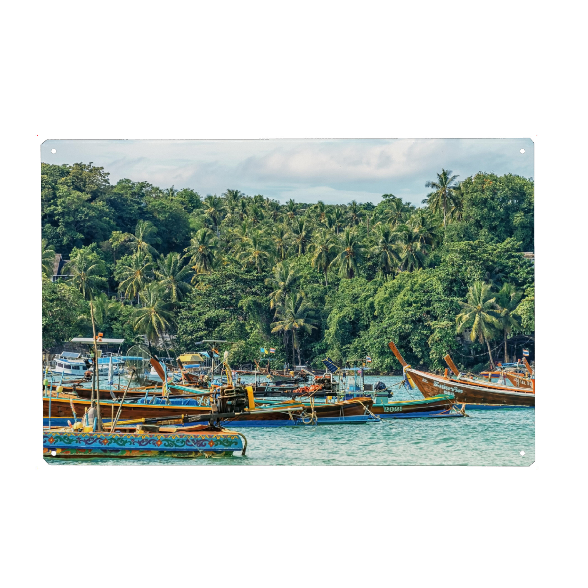 Metall Poster "Rawai" artboxONE - Natur,Reise,Reise / Strand und Meer,Reise / Asien,Reise / Länder