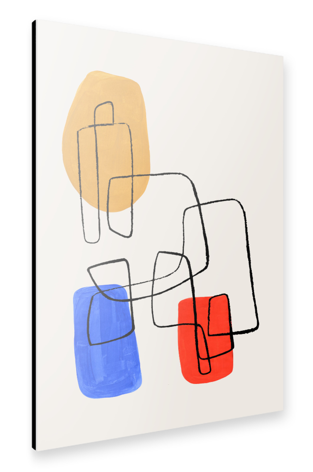 Alu-Dibond "Ejaaz Haniff - Primary Circuit" 75x50 cm artboxONE