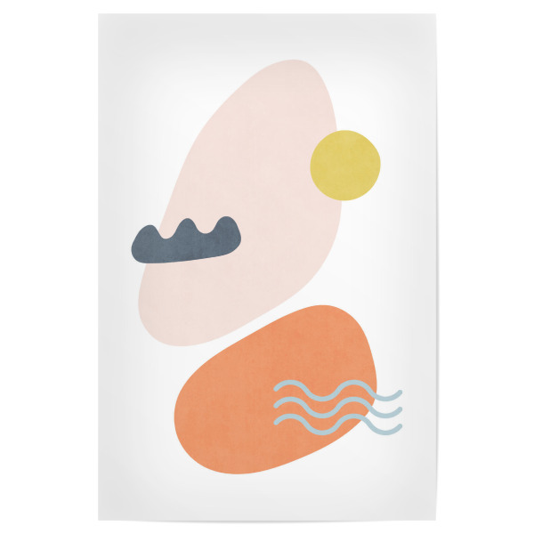 Poster "Minimale Outdoor-Formen" artboxONE - Natur,Abstrakt,Geometrie